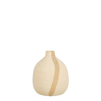 VAZA     keramika  - bež, Basics, keramika (10.5/10.5/12cm)