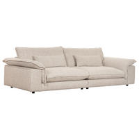 SOFFA i grå  - grå, Basics, trä/textil (287/81/114cm) - Novel