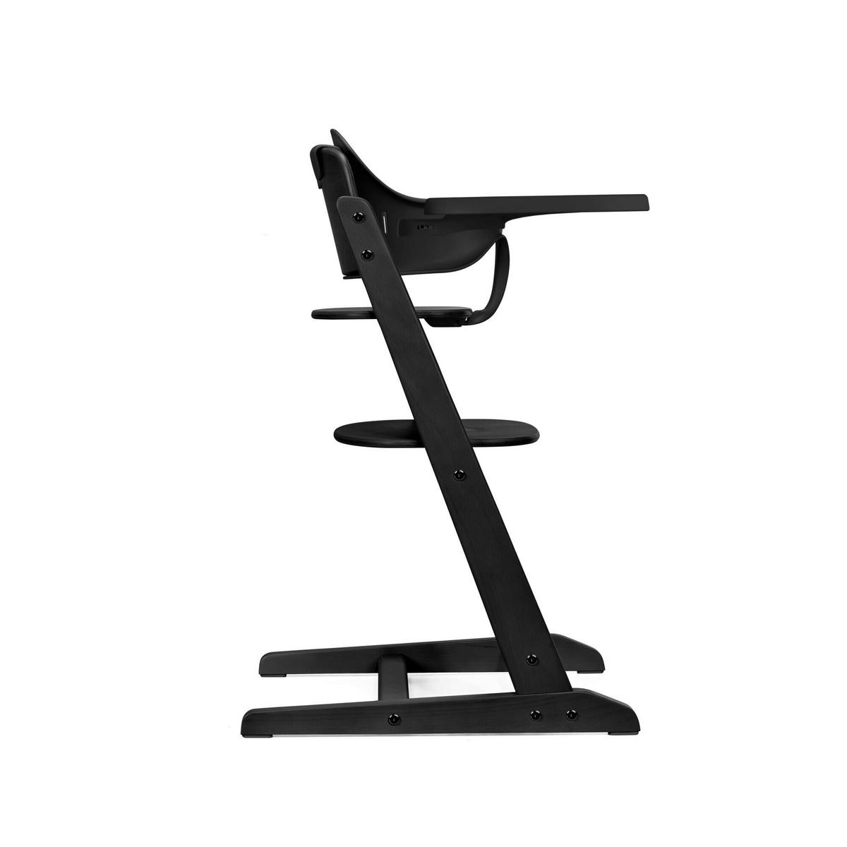 HOCHSTUHL-SET Iris 3 in 1 Schwarz Hochglanz Stunning Black  - Schwarz Hochglanz, Basics, Holz (58/48/84cm) - cybex GOLD