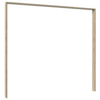 PASSEPARTOUTRAHMEN 228/213/12 cm   - Eichefarben/Hickory, Design, Holzwerkstoff (228/213/12cm) - Carryhome
