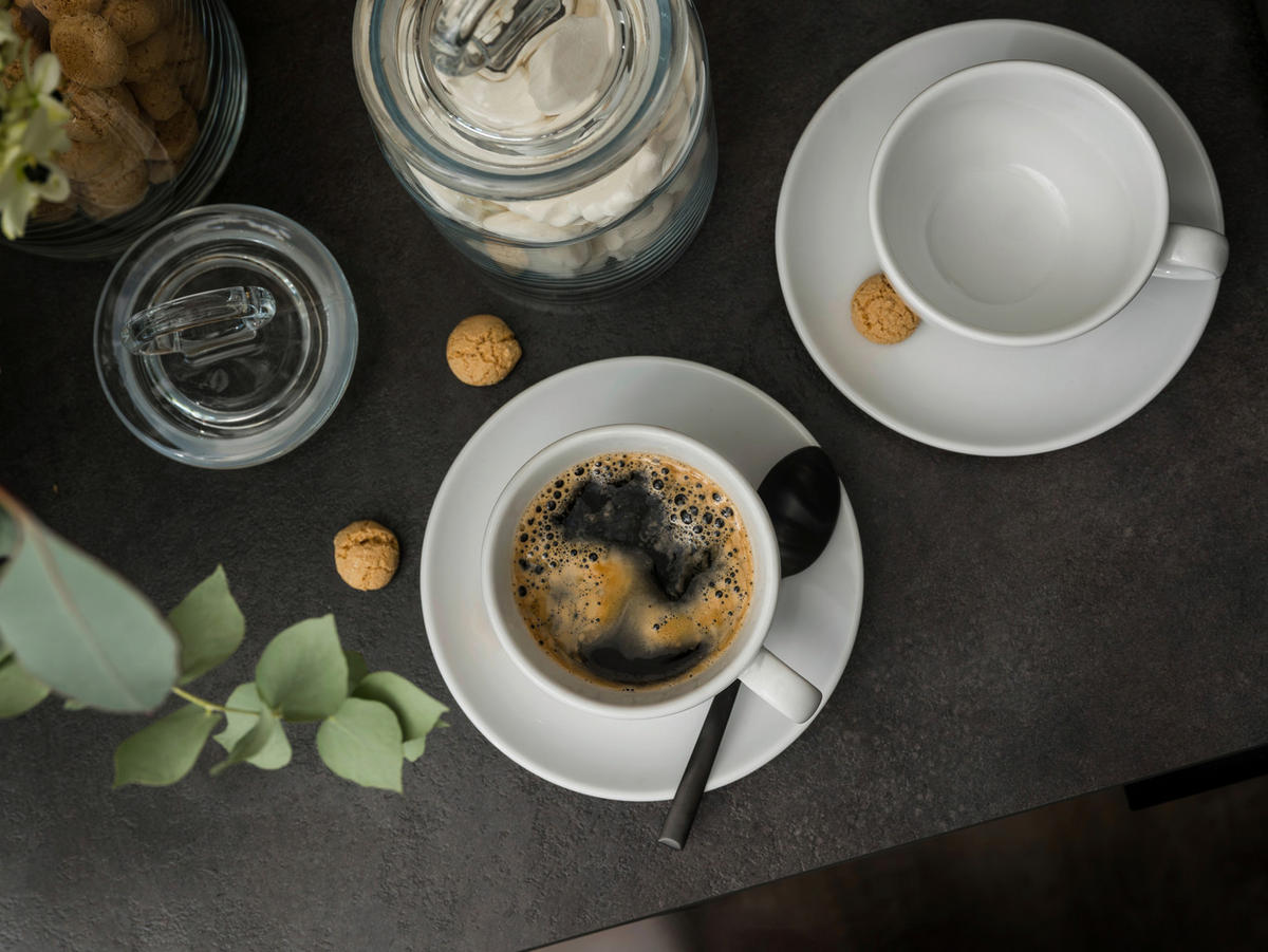 TASSENSET Bistrot Weiss 8-teilig  - Weiß, Basics, Keramik - Creatable