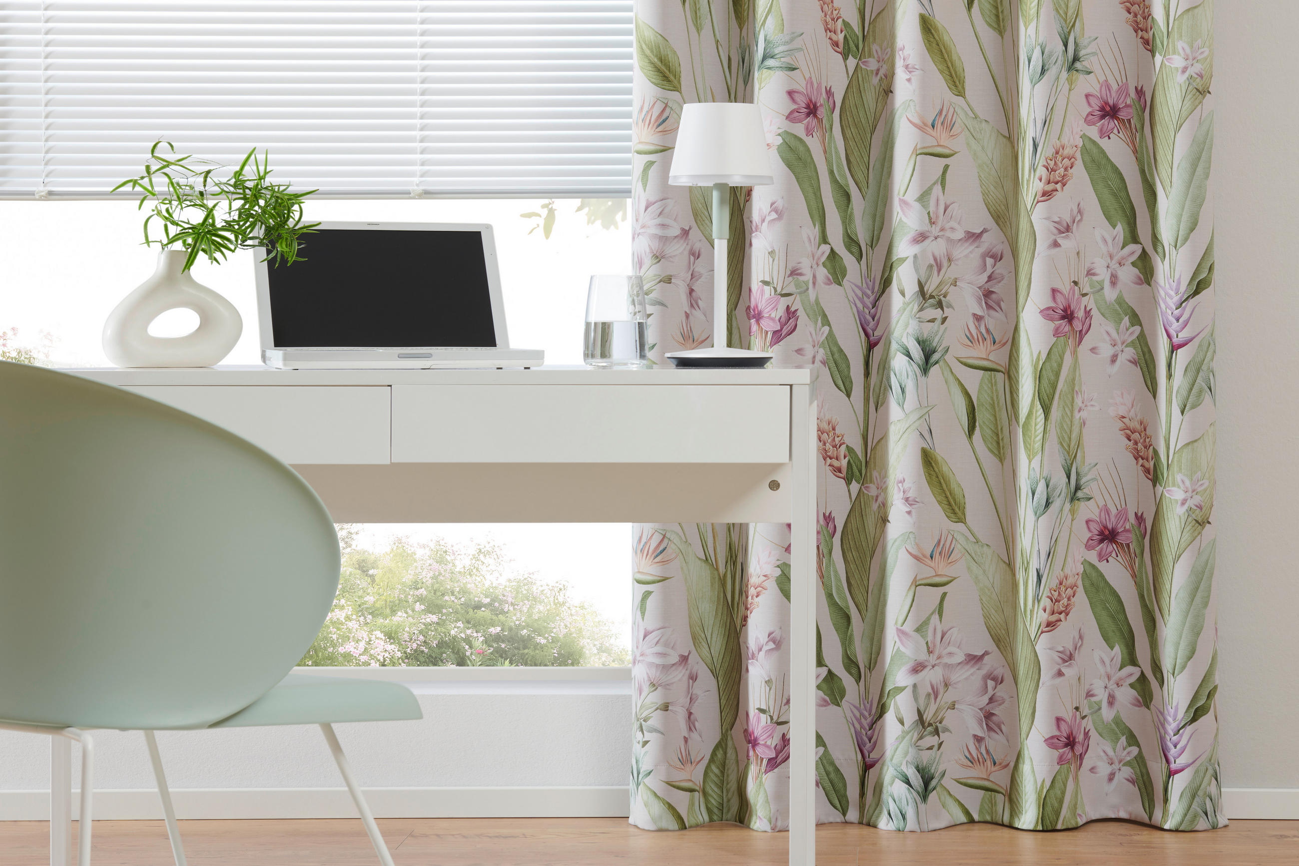 VORHANGSTOFF per lfm Verdunkelung - Multicolor, Design, Textil (150cm) - Esposa