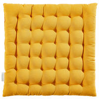 SITZKISSEN 38/38/4 cm  - Goldfarben, Basics, Textil (38/38/4cm) - Bio:Vio