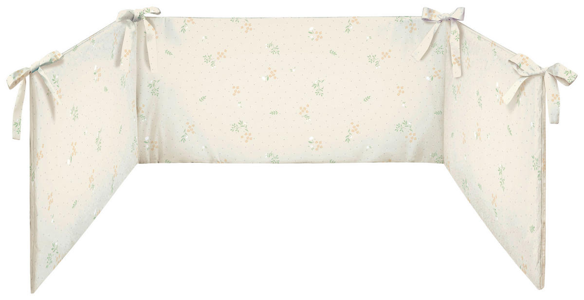 SET ZA DJEČJI KREVETIĆ  100/135 cm    Pretty Forest  - siva/taupe, Basics, tekstil (100/135cm) - Patinio