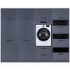 HAUSWIRTSCHAFTSRAUM 268/208/68 cm  in Anthrazit  - Anthrazit, MODERN, Holzwerkstoff (268/208/68cm) - home24