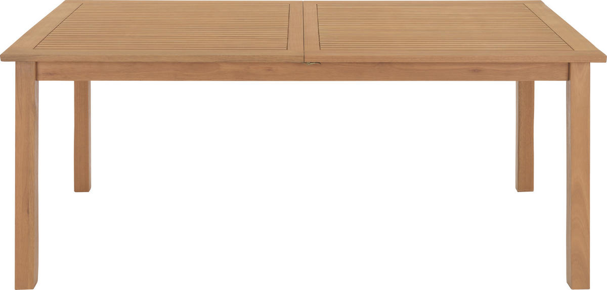 STOL VRTNI  prirodne boje  drvo      - prirodne boje, Romantično / ladanjski, drvo (180(240)/100/74cm) - Ambia Garden