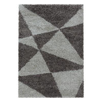 KOBEREC S VYSOKÝM VLASEM, 140/200 cm, šedohnědá - šedohnědá, Design, textil (140/200cm) - Novel