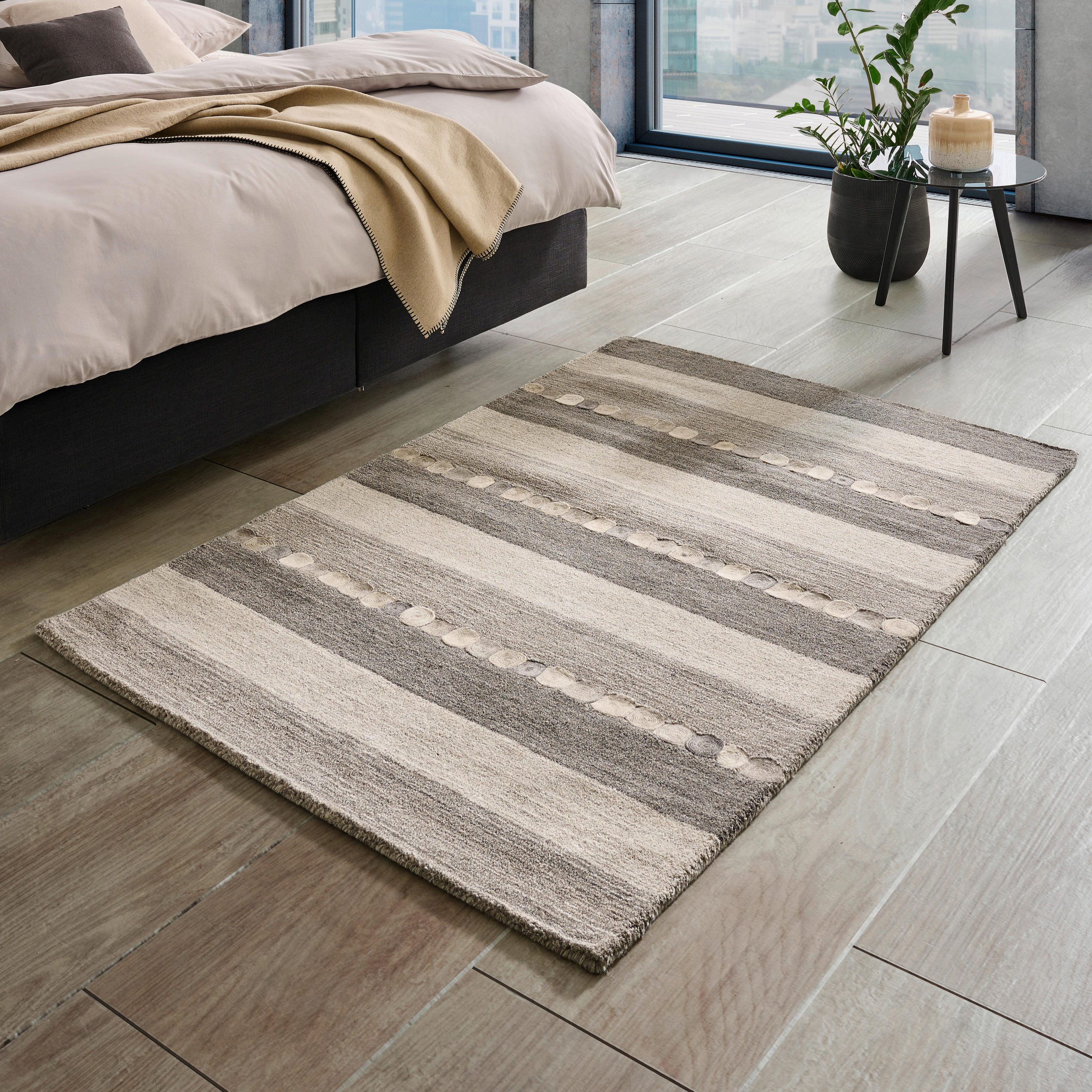 ORIENTÁLNY KOBEREC, 120/180 cm, sivá - sivá, Konventionell, textil (120/180cm) - Cazaris