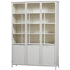 VITRINE  in Sandfarben  - Sandfarben, Design, Glas/Metall (140/200/40cm) - Livetastic