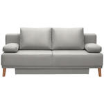 SCHLAFSOFA in Webstoff Weiß  - Naturfarben/Weiß, Design, Holz/Textil (192/92/90cm) - Novel