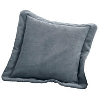 SOFAKISSEN BOURBON  - Blaugrau, MODERN, Textil (70/12/70cm) - Trendmanufaktur