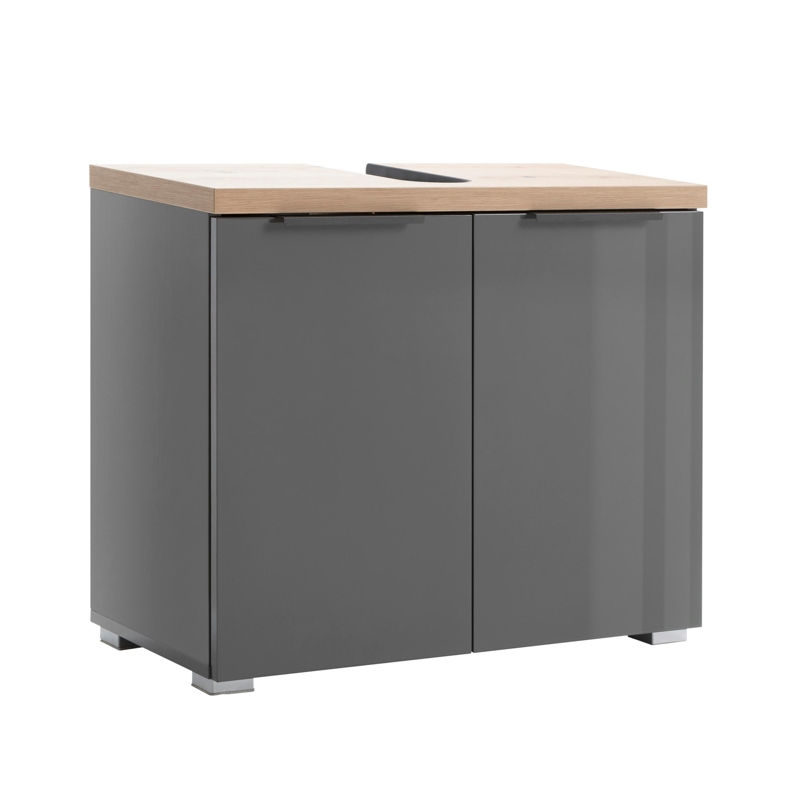 OMARICA ZA POD UMIVALNIK 70/60/35 cm - Moderno, kovina/leseni material (70/60/35cm)