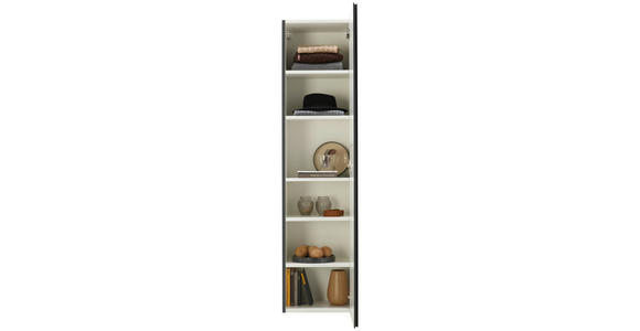 GARDEROBENSCHRANK 40/165/33 cm  - Anthrazit, Design, Holzwerkstoff (40/165/33cm) - Moderano