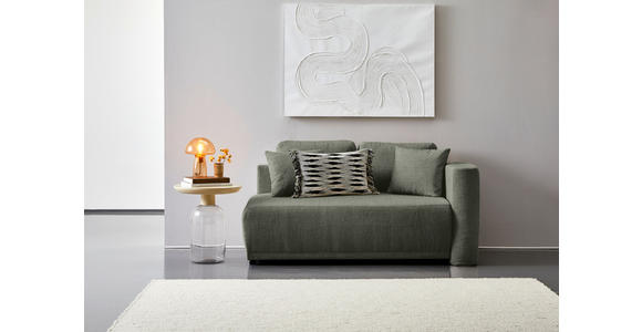 CHAISELONGUE Chenille Dunkelgrün - Dunkelgrün/Schwarz, KONVENTIONELL, Kunststoff/Textil (171/73/93cm) - Carryhome