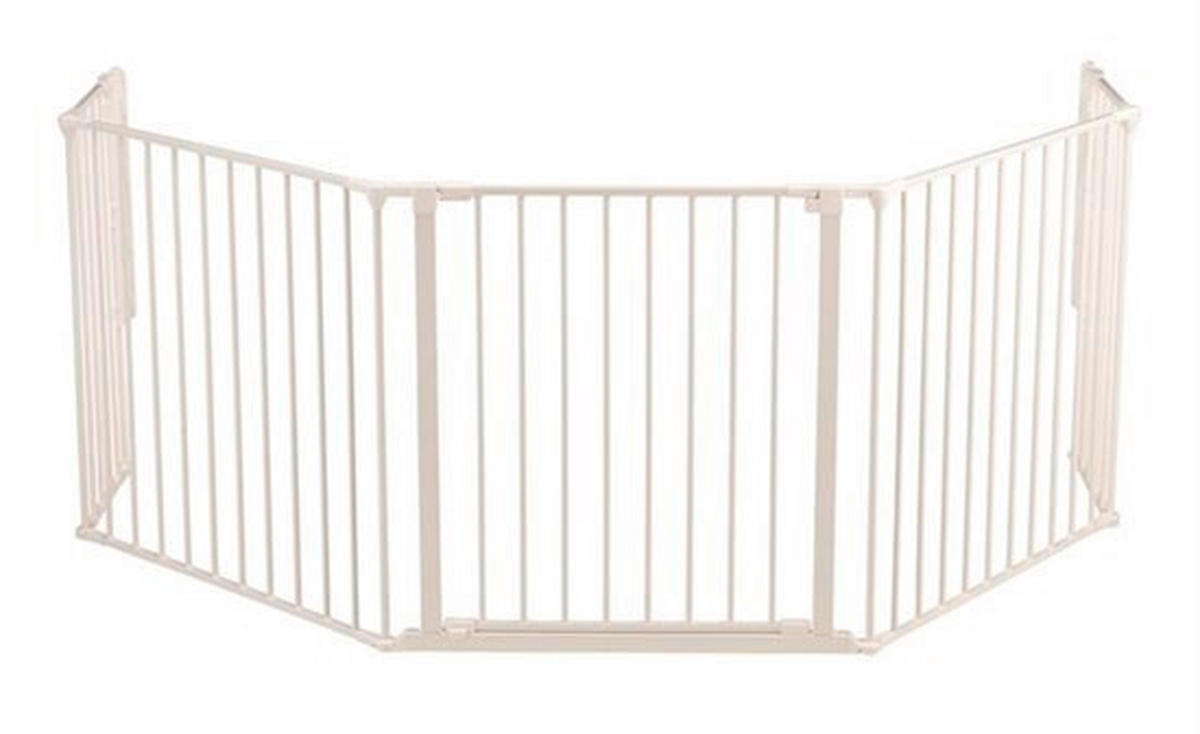 KAMINSCHUTZGITTER - Weiß, Basics, Kunststoff/Metall (278/70,5cm) - Baby Dan