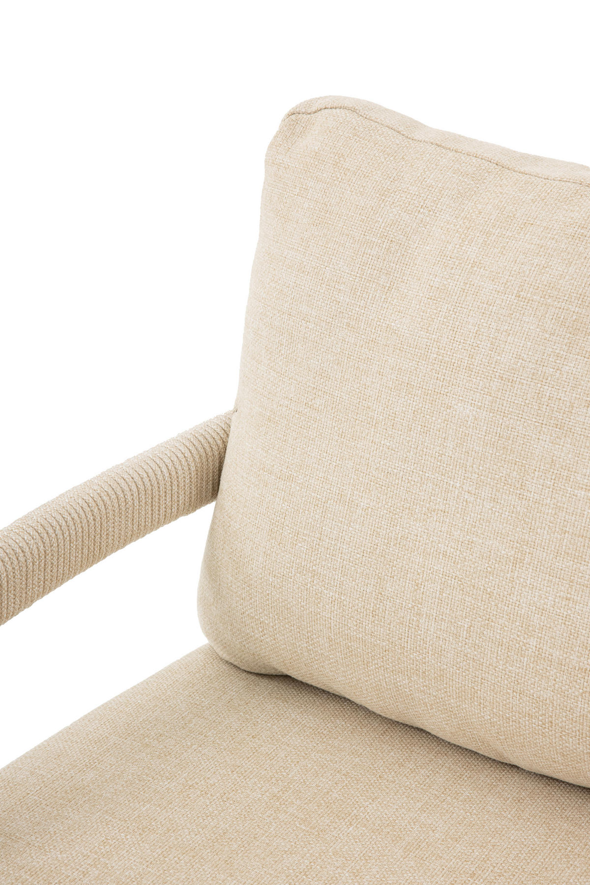 GARTENSET Metall, Textil, Stein  - Elfenbein/Beige, Design, Textil/Stein - Dieter Knoll