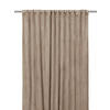 FERTIGVORHANG  black-out (lichtundurchlässig)   135/280 cm 2 Stück  - Taupe, Basics, Textil (135/280cm) - Svanefors