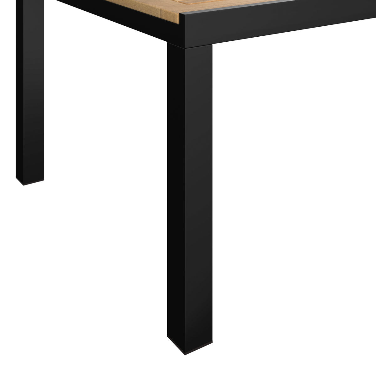 ZÁHRADNÝ STÔL, drevo, kov, 200-300/76/110 cm - prírodná farba/antracitová, Modern, kov/drevo (200-300/76/110cm) - Ambia Garden