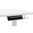 ECKSCHREIBTISCH höhenverstellbar  - Weiß, KONVENTIONELL, Holzwerkstoff/Kunststoff (160/160/72-117cm) - Carryhome