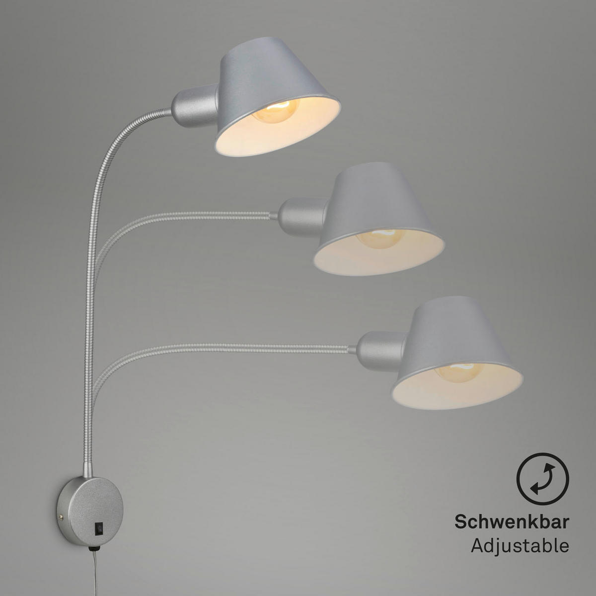 LESELEUCHTE   - Basics, Kunststoff/Metall (55cm)