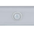 KLEIDERSTANGE mit Beleuchtung System Unit Alufarben  - Alufarben, Metall (87,1cm) - Hom`in