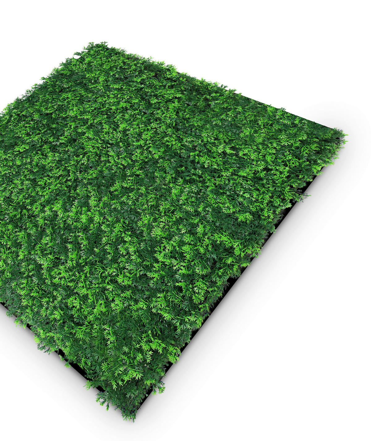 AKUSTIKPANEEL Modular Wall System Design Flora  - Hellgrün, KONVENTIONELL, Kunststoff (52/52cm) - Jangal