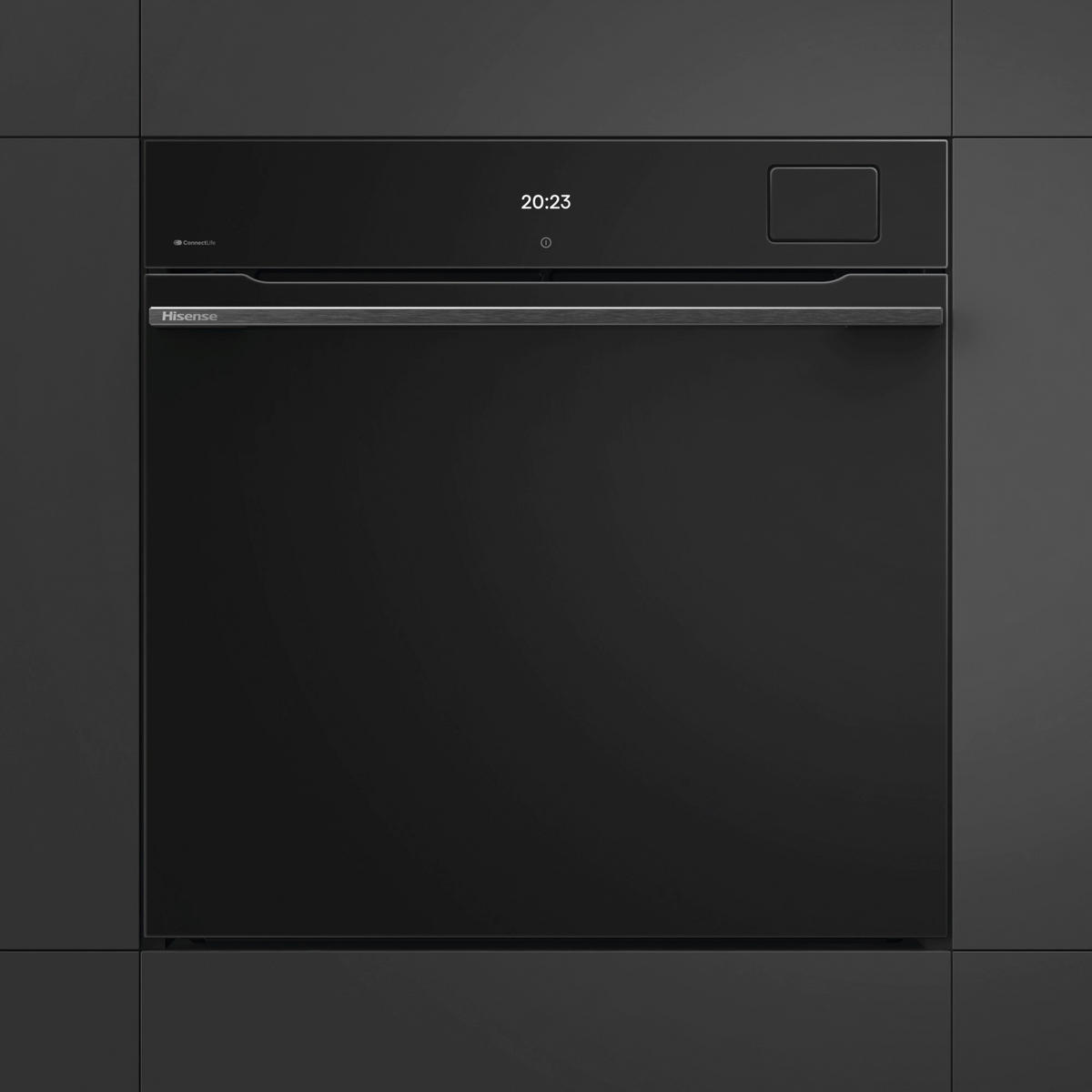 DAMPFBACKOFEN BAS614P8B  - Schwarz, Basics, Metall (59,5/59,5/56,4cm) - Hisense