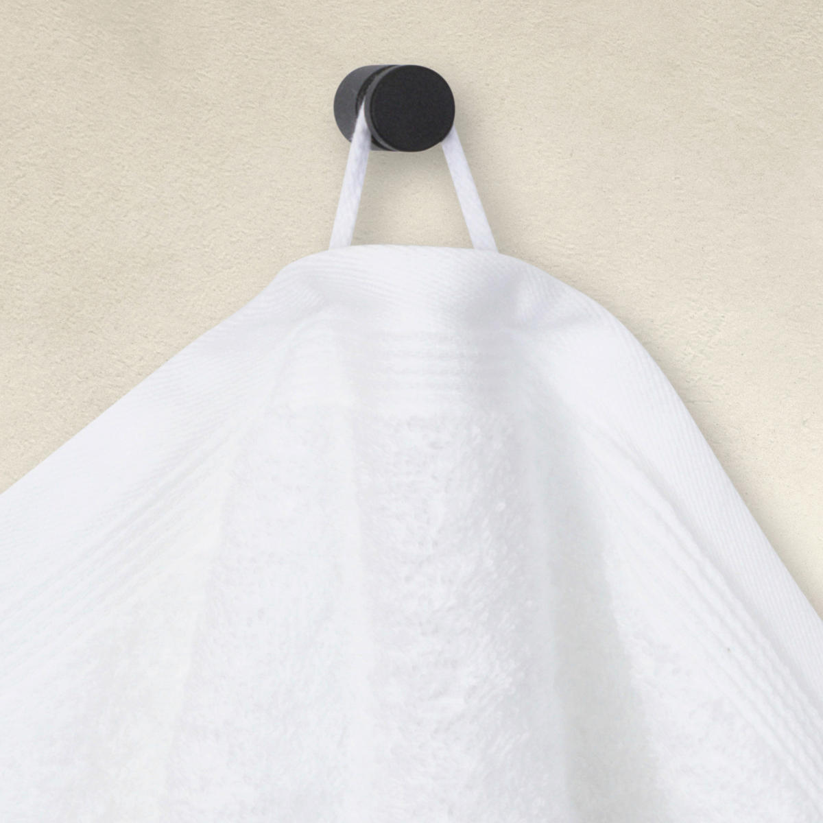 GÄSTETUCH Superwuschel Weiß 30/50 cm  - Weiß, Basics, Textil (30/50cm) - Moeve