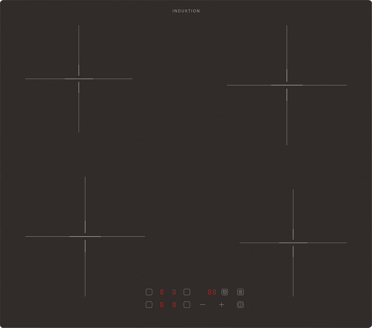 INDUKTIONSKOCHFELD KFI900  - Schwarz, Basics, Glas (59/5,5/52cm) - Oranier