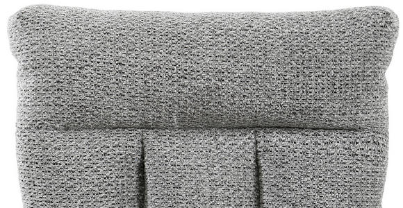 ARMLEHNSTUHL  Sitzfläche 360° drehbar, inklusive Armlehnen Chenille  - Schwarz/Grau, Design, Textil/Metall (60,5/92/67cm) - Carryhome