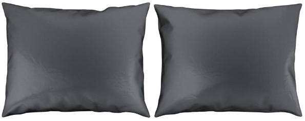 Örngott 2-pack 50/60 cm  - antracit, Basics, textil (50/60cm) - Best Price