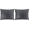 Örngott 2-pack 50/60 cm  - antracit, Basics, textil (50/60cm) - Best Price