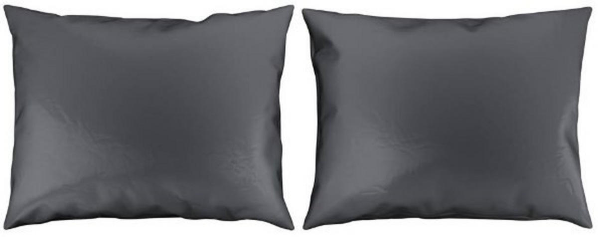 Örngott 2-pack 50/60 cm  - antracit, Basics, textil (50/60cm) - Best Price