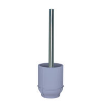 WC KEFE-SZETT fém    - ezüst, Basics, műanyag/fém (9.4/39/9.4cm) - Kleine Wolke
