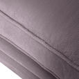 BIGSOFA Plüsch Grau  - Kieferfarben/Grau, Trend, Holz/Textil (273/85/110cm) - Ambia Home
