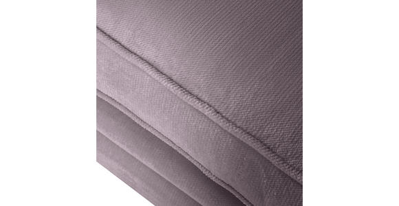 BIGSOFA in Plüsch Grau  - Kieferfarben/Grau, Trend, Holz/Textil (273/85/110cm) - Ambia Home