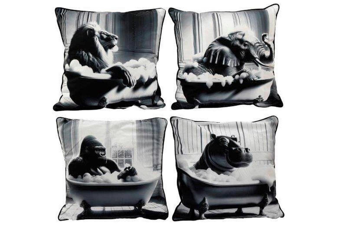 Pernă Canapea  - multicolor, Basics, textil (45/45/10cm)