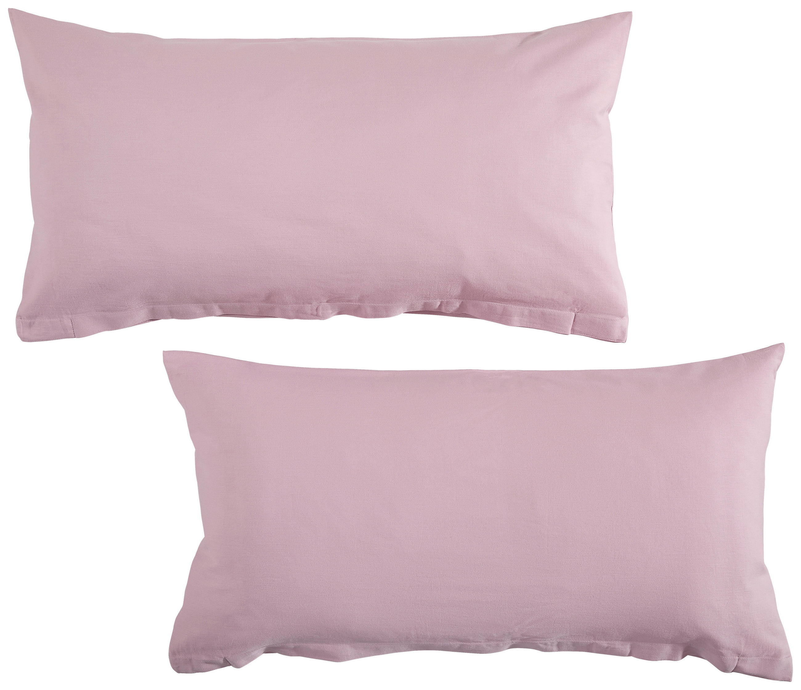 KISSENHÜLLEN-SET Nigiri 40/80 cm  - Hellrosa, Basics, Textil (40/80cm) - Bio:Vio