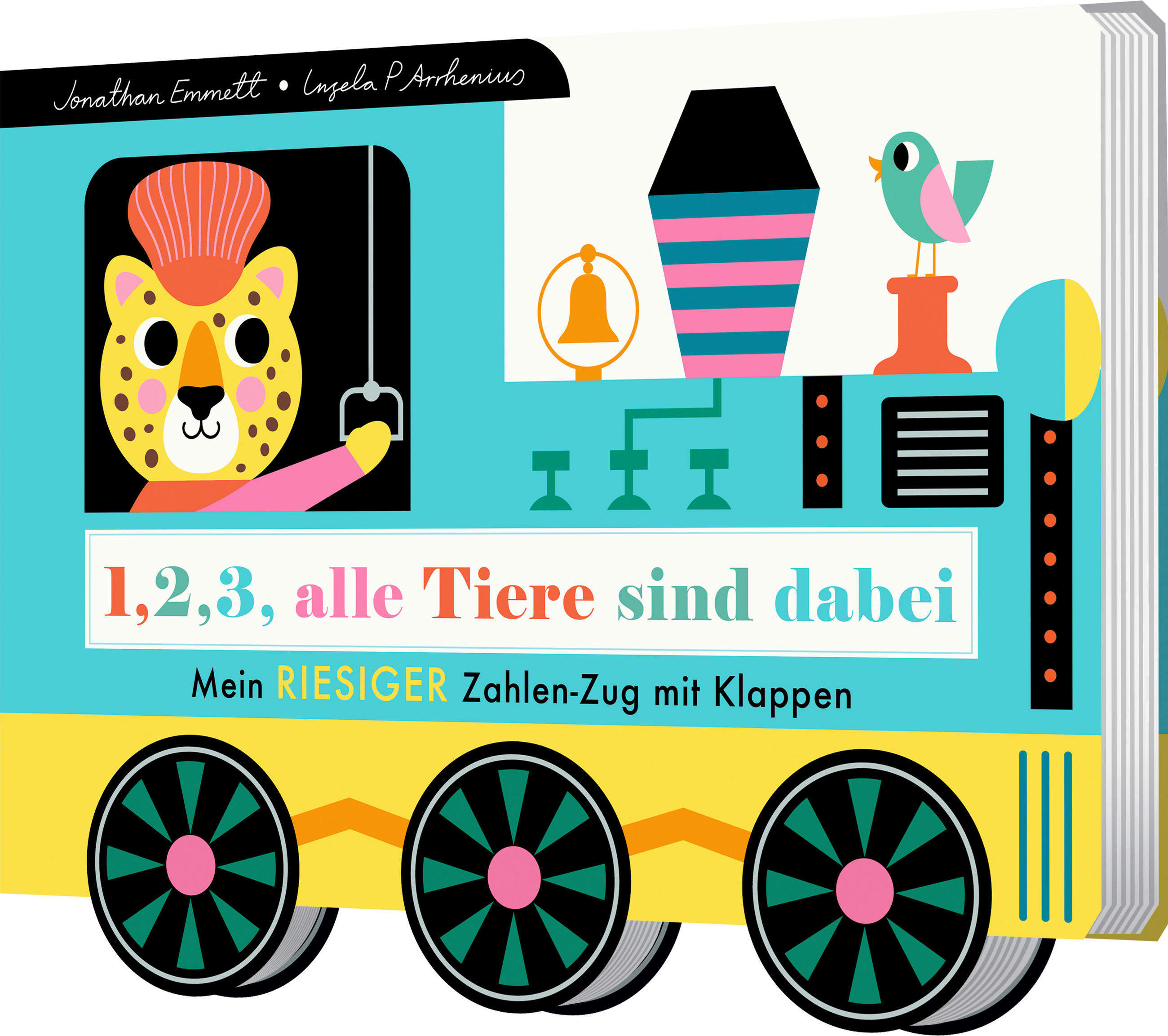 BUCH 1,2,3 alle Tiere sind dabei  - Multicolor, Basics, Papier (26,2/19,6/3cm) - Carlsen