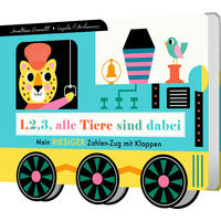 BUCH 1,2,3 alle Tiere sind dabei  - Multicolor, Basics, Papier (26,2/19,6/3cm) - Carlsen