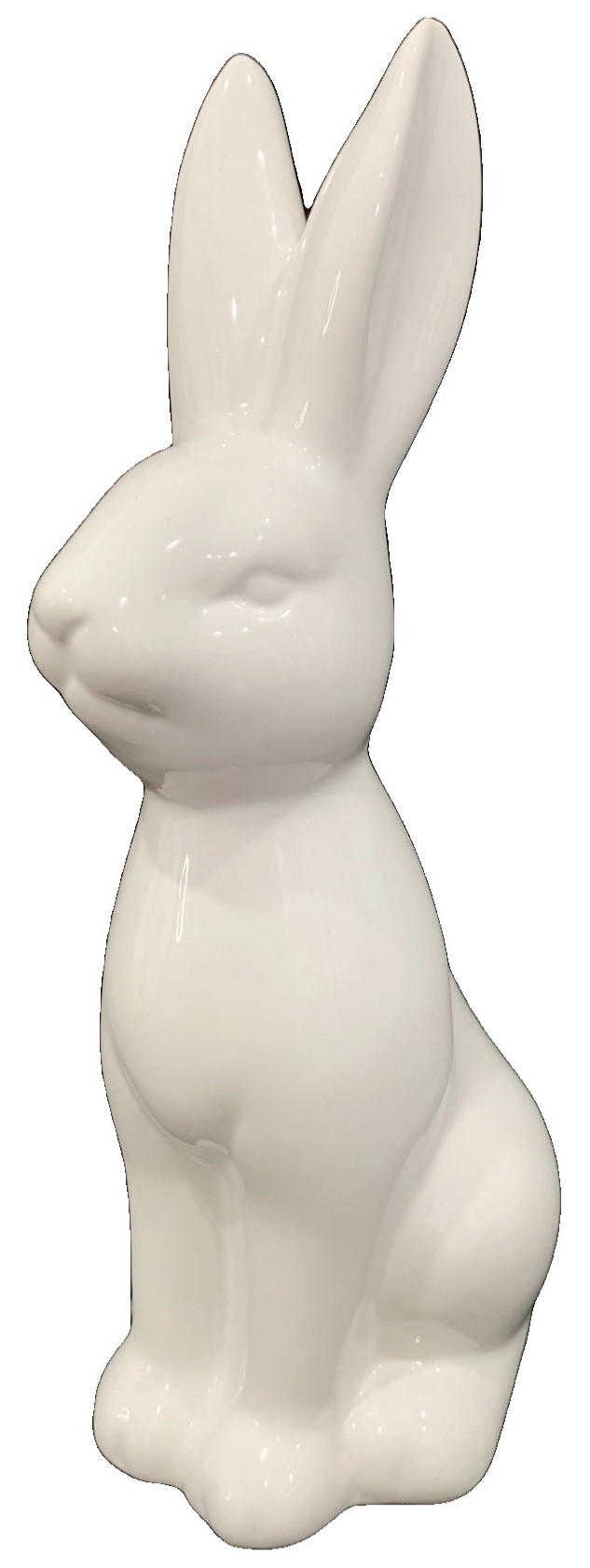 DEKOHASE - Weiß, LIFESTYLE, Keramik (8,5/18,2/6,2cm)