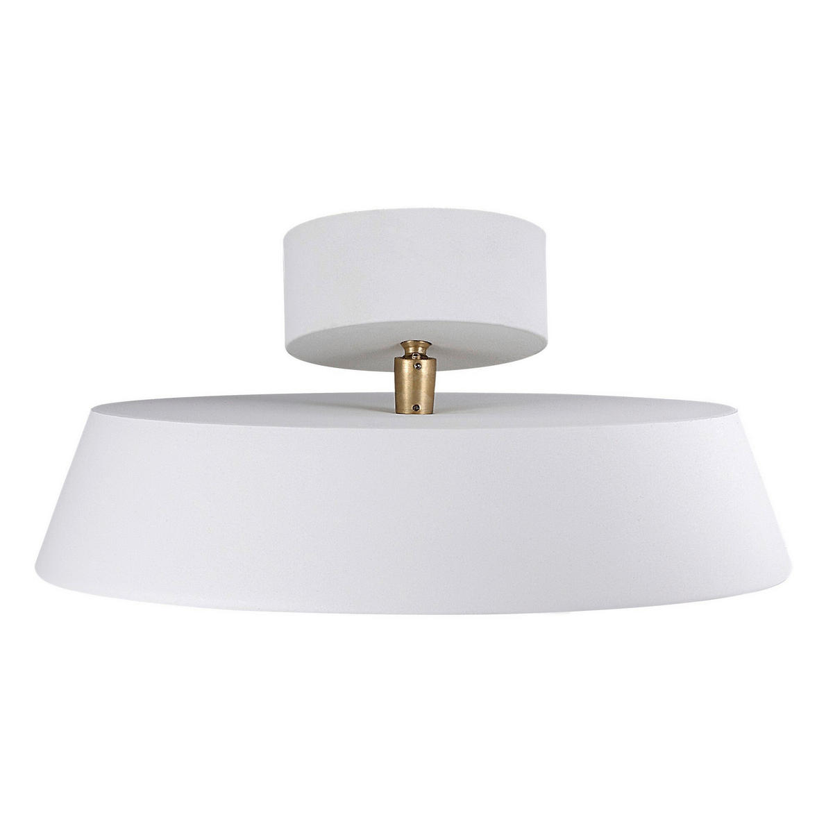 LED-DECKENLEUCHTE 30/12,8 cm   - Weiß, KONVENTIONELL, Metall (30/12,8cm) - Nordlux