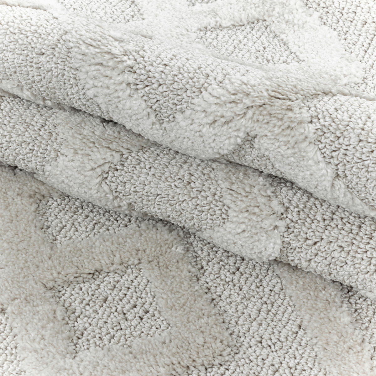 WEBTEPPICH 200 cm Pisa 4708 cream Creme  - Creme, KONVENTIONELL, Textil (200cm)