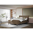 BOXSPRINGBETT 180/200 cm  in Braun  - Schwarz/Braun, Trend, Holz/Textil (180/200cm) - Esposa