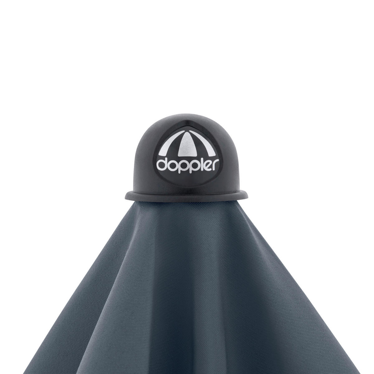 SENČNIK - antracit, Basics, kovina/tekstil (190/125cm) - Doppler