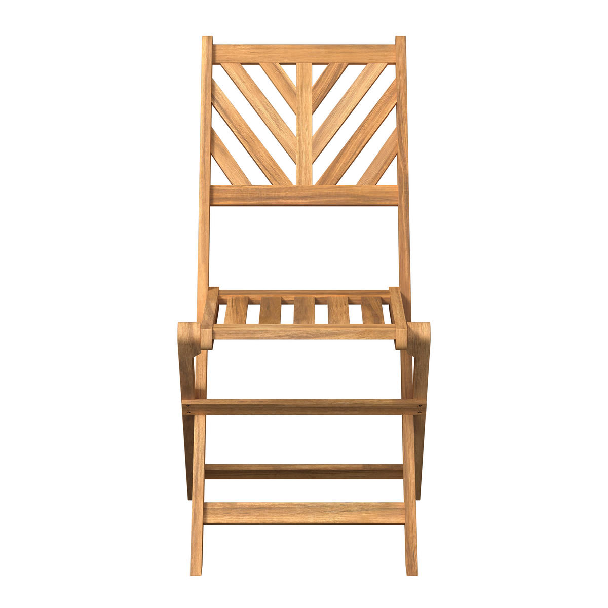 BALKONSET   - Akaziefarben, MODERN, Holz (57/57/74cm) - Ambia Garden