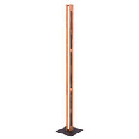 LED-STEHLEUCHTE 24/150 cm    - Eichefarben/Anthrazit, Natur, Holz/Stein (24/150cm) - Waldwelt