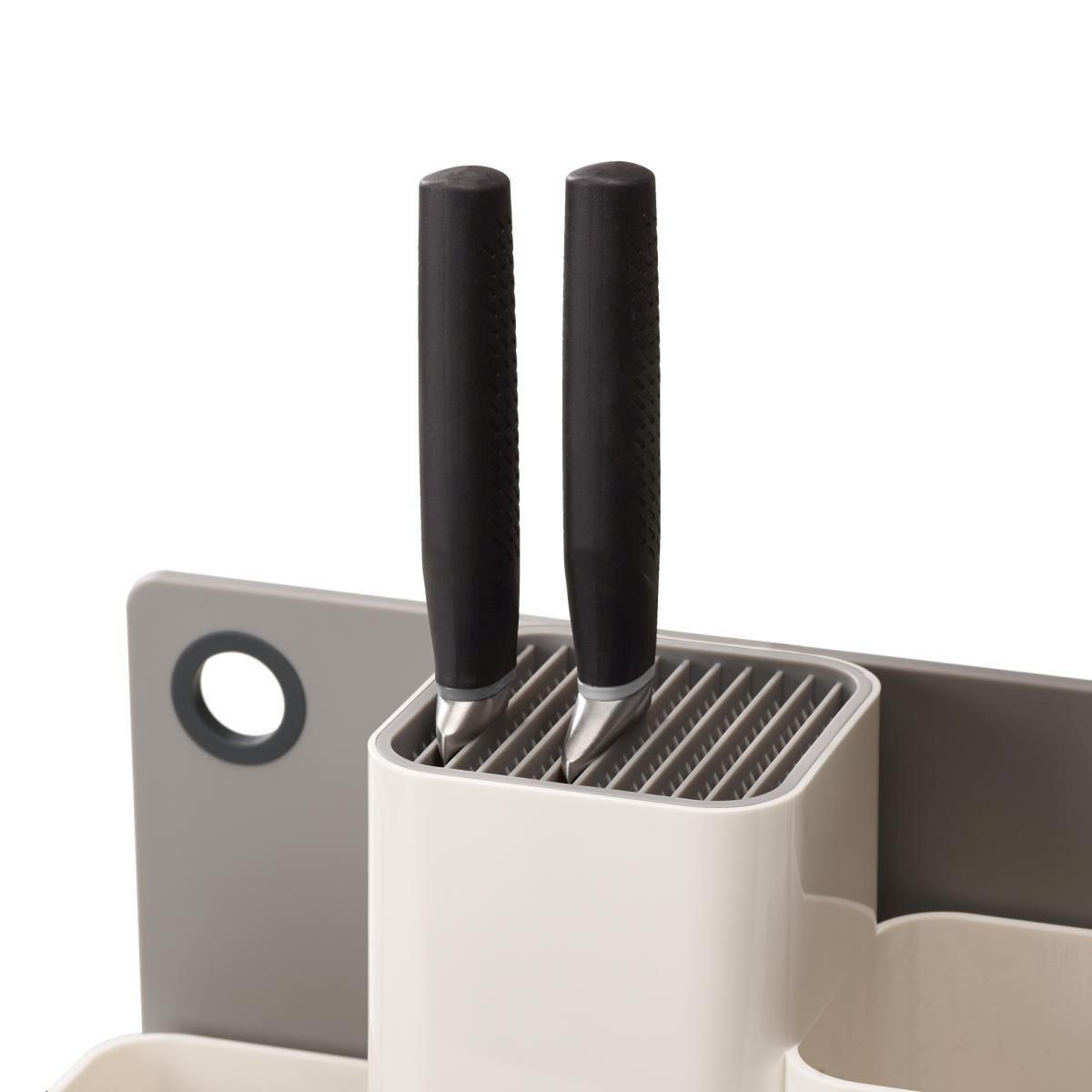 DRŽALO ZA KUHINJSKE PRIPOMOČK    13/22,7/30,8 cm                 - siva/bela, Konvencionalno, umetna masa (13/22,7/30,8cm) - Joseph Joseph