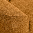 3-SITZER-SOFA  in Chenille Goldfarben  - Goldfarben/Schwarz, KONVENTIONELL, Textil/Metall (228/84/99cm) - Carryhome