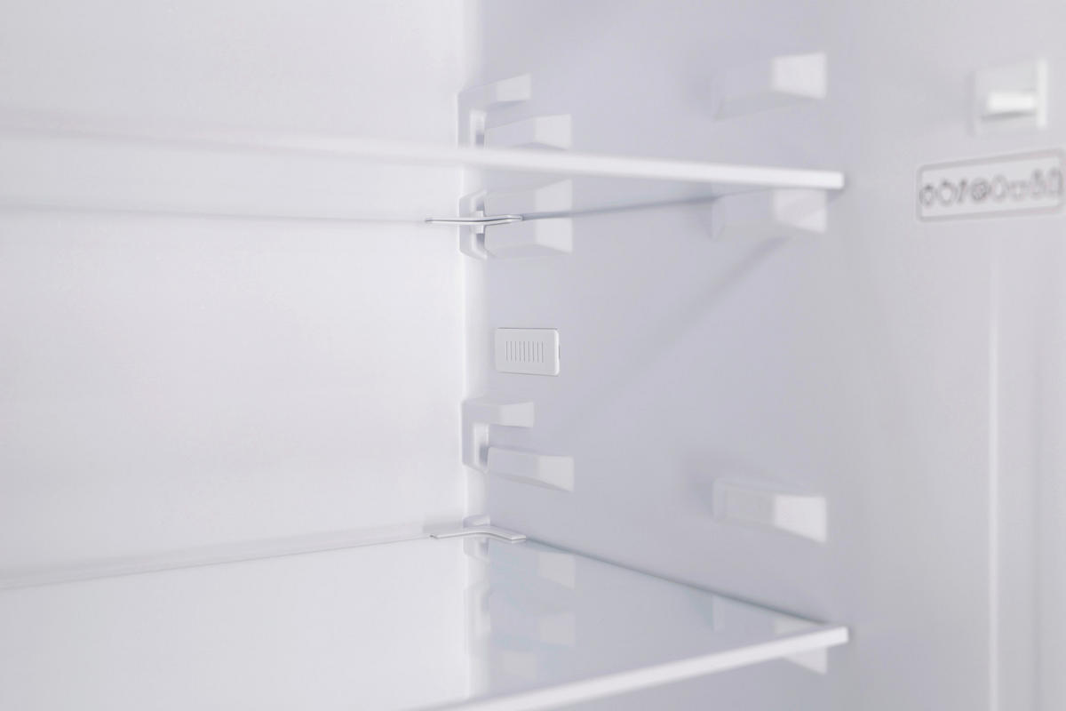 KYL-/FRYSKOMBINATION KG176S-37  - svart, Basics, metall/glas (54/176/55cm) - Respekta